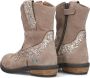 BunniesJR 225827-408 Meisjes Cowboy Boots Grijs Suède Ritssluiting - Thumbnail 3