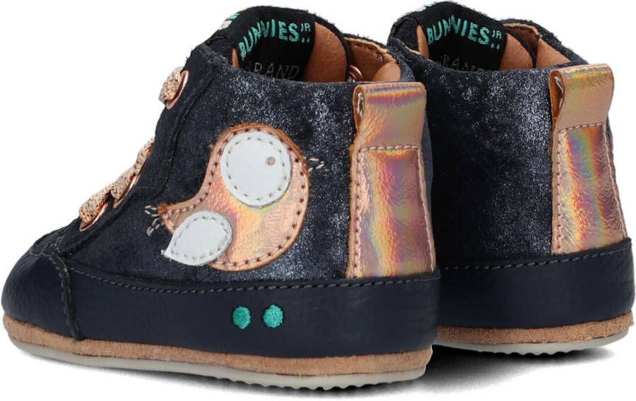 Bunnies Jr Blauwe Babyschoenen Zusje Zacht