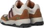 BunniesJR Bunnies JR 222848-413 Meisjes Hoge Sneakers Beige Leer Veters - Thumbnail 4