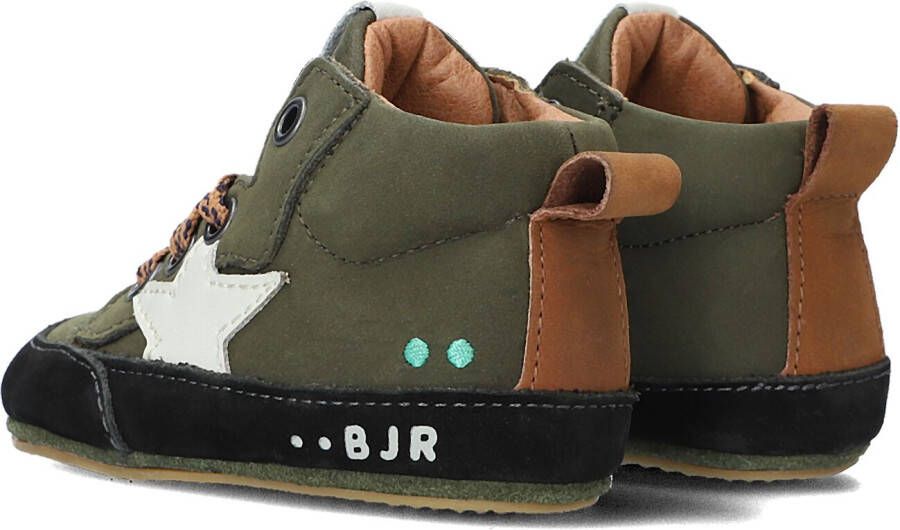 Bunnies Jr Groene Babyschoenen Zilke Zacht