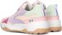 BunniesJR Bunnies JR 223374-570 Meisjes Lage Sneakers Roze Multi Leer Veters - Thumbnail 4