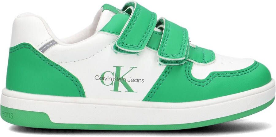 Calvin Klein Groene Lage Sneakers V1x9-80545