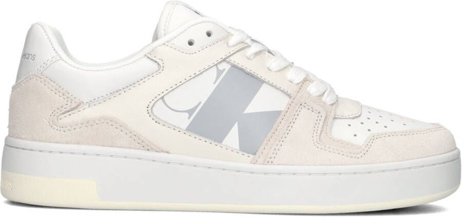Calvin Klein Witte Lage Sneakers Basket Cupsole Women