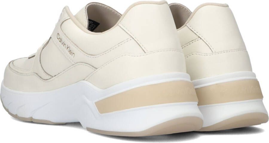 Calvin Klein Witte Lage Sneakers Elevated Runner