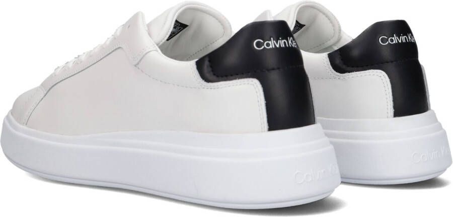 Calvin Klein Witte Lage Sneakers Low Top Lace Up