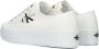 Calvin Klein Vulcanized Flatform Laceup Lage sneakers Dames Wit - Thumbnail 5