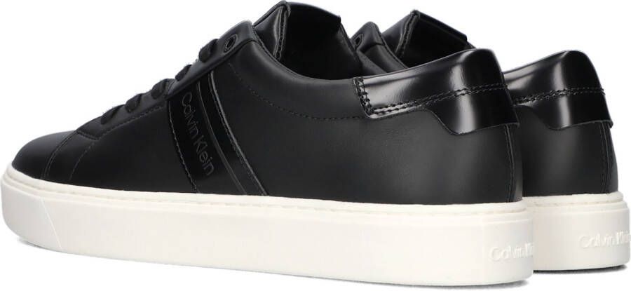 Calvin Klein Zwarte Lage Sneakers Low Top Lace Up