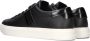 Calvin Klein Zwarte Lage Sneakers Low Top Lace Up - Thumbnail 4