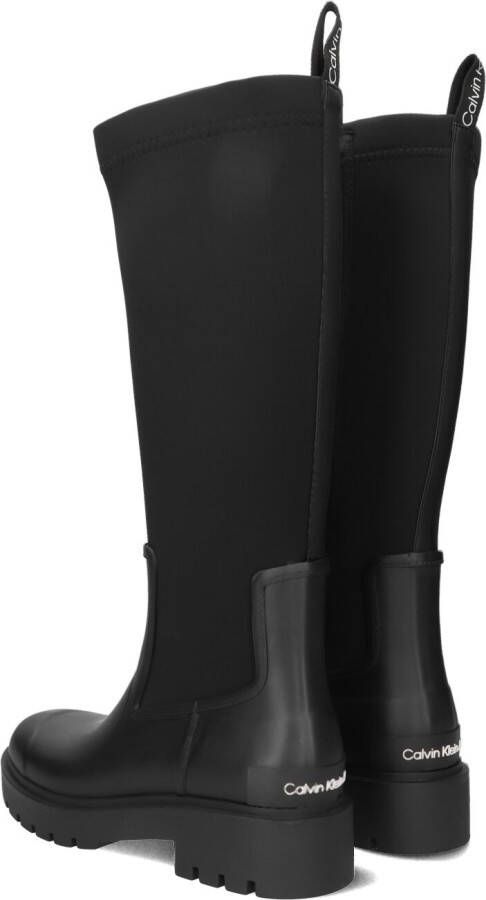 Calvin Klein Zwarte Regenlaarzen High Rainboot