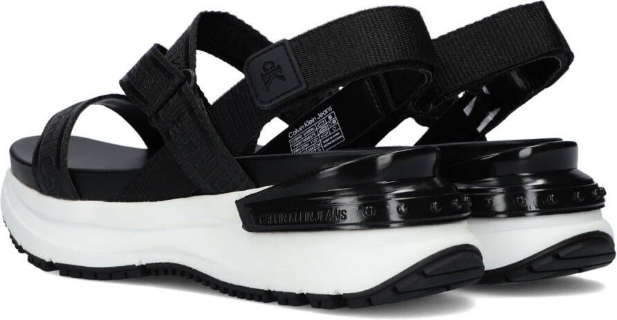 Calvin Klein Zwarte Sandalen Hybrid Sandal