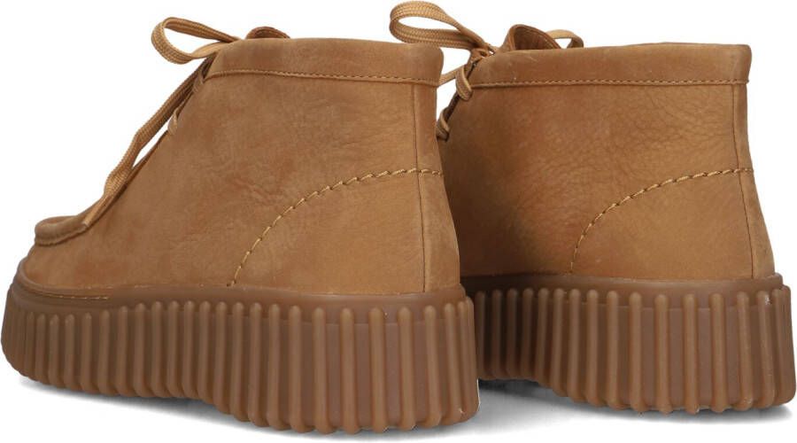 CLARKS ORIGINALS Bruine Clarks Veterschoenen Torhill Moss Dames