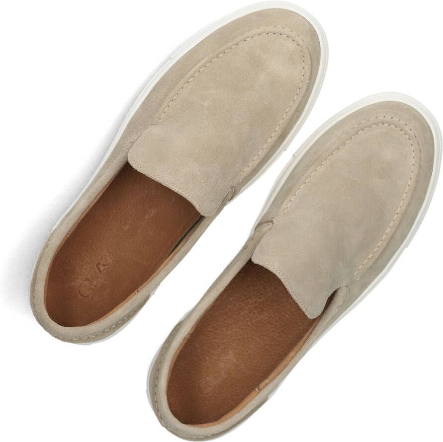 CLAY Beige Instappers Shn2311