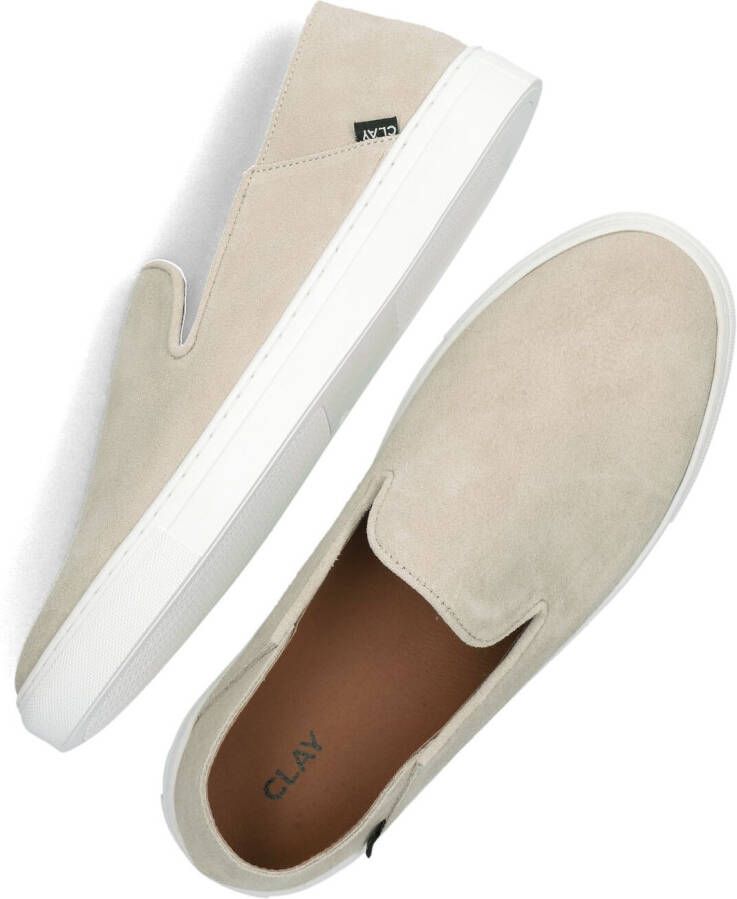 CLAY Beige Loafers Shn2311