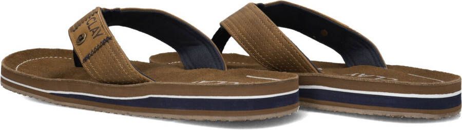 CLAY Bruine Slippers 001