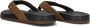 CLAY Slippers Heren 003 Maat: 48 Materiaal: Leatherlook Kleur: Cognac - Thumbnail 4