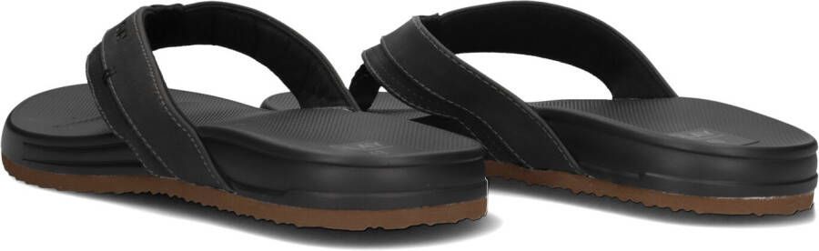 CLAY Zwarte Slippers 003
