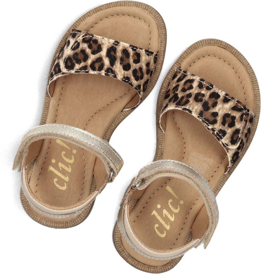 CLIC! Bruine Sandalen 9185