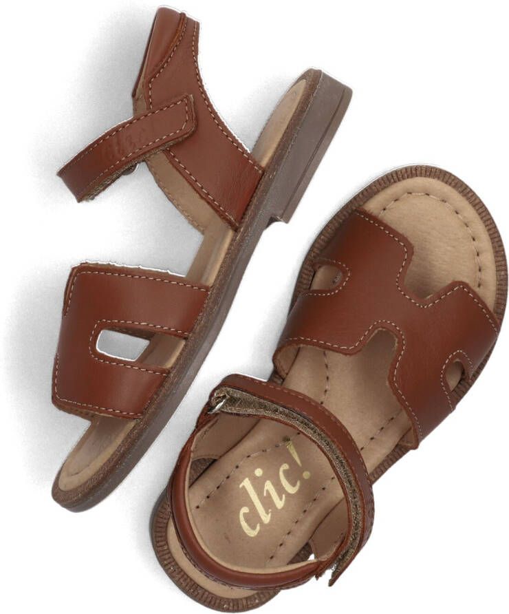 CLIC! Cognac Sandalen 21006