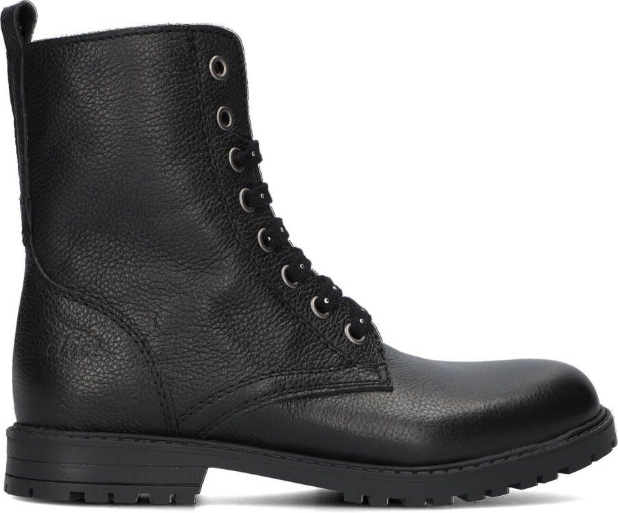 CLIC! Zwarte Veterboots 9584