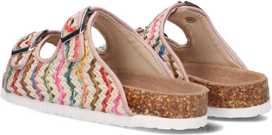 COLORS OF CALIFORNIA Beige Slippers Sandal Multicolor