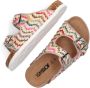 Colors of California Sandal Multicolor Slippers Meisjes Kids Beige - Thumbnail 5