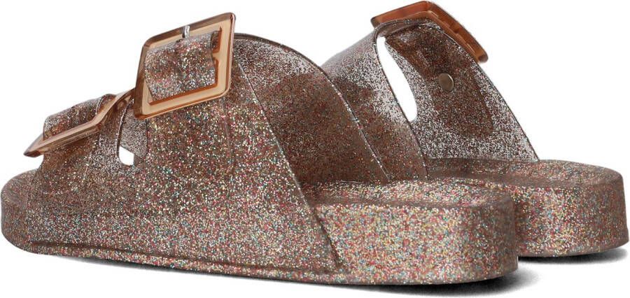 COLORS OF CALIFORNIA Gouden Slippers Jelly Glitter