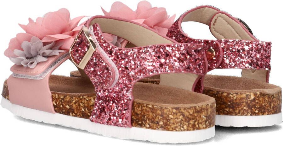 COLORS OF CALIFORNIA Roze Sandalen Bio Glitter Sandal With Ankle