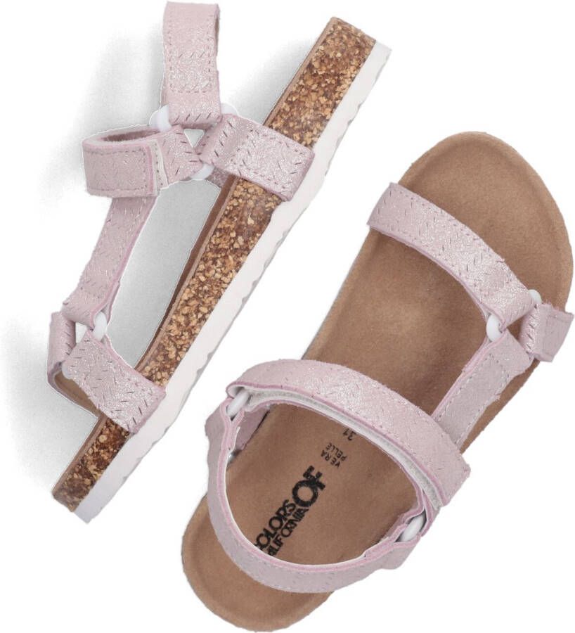 COLORS OF CALIFORNIA Roze Sandalen New Bio Sandal