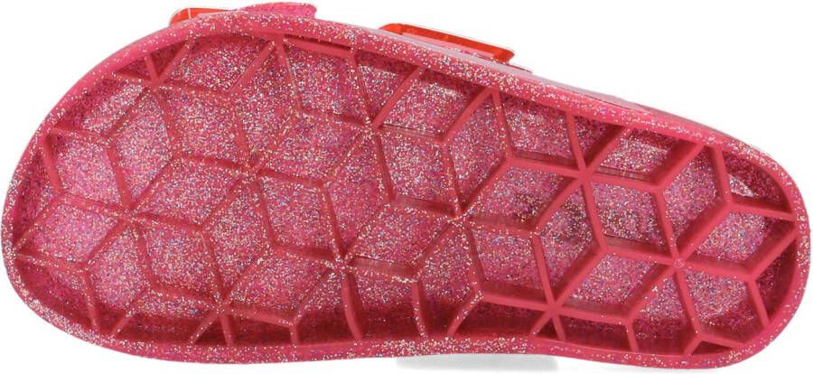 COLORS OF CALIFORNIA Roze Slippers Jelly Glitter