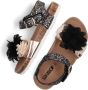Colors of California Bio Glitter Sandal With Ankle Sandalen Meisjes Kids Zwart - Thumbnail 6