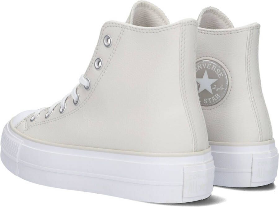 Converse Beige Hoge Sneaker Chuck Taylor All Star Lift Hi