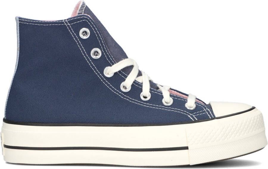 Converse Blauwe Hoge Sneaker Chuck Taylor All Star Lift Hi