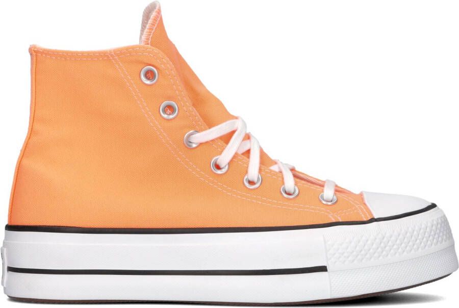 Converse Oranje Hoge Sneaker Chuck Taylor All Star Lift Hi