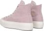 Converse Chuck Taylor All Star Lift Hi Hoge sneakers Dames Roze - Thumbnail 6