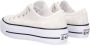 Converse Witte Lage Sneakers Chuck Taylor All Star Lift Ox - Thumbnail 4