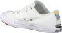 Converse Witte Lage Sneakers Chuck Taylor All Star Ox Kids - Thumbnail 4