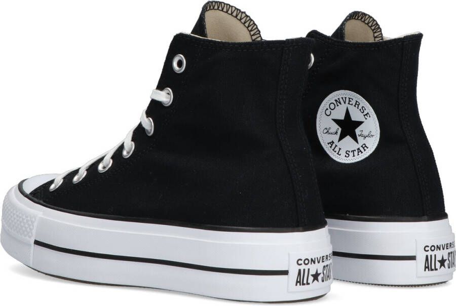 Converse Zwarte Hoge Sneaker Chuck Taylor All Star Lift Hi