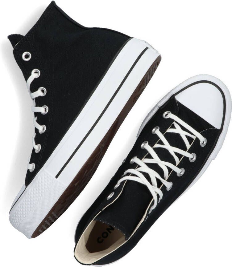 Converse Zwarte Hoge Sneaker Chuck Taylor All Star Lift Hi