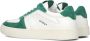 Copenhagen Sneakers CPH264 leather mix white green in groen - Thumbnail 7