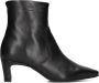 Copenhagen Studios Cph296 Enkellaarsjes Enkelboots met rits Dames Zwart - Thumbnail 3