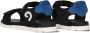 Cruyff Junior Gevasi Sandalen Jongens Blauw - Thumbnail 4