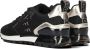 Cruyff Superbia Black Gold Zwart Suede Lage sneakers Dames - Thumbnail 4