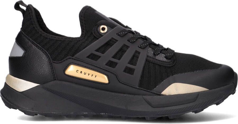 Cruyff Zwarte Lage Sneakers Track Rapid