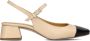 Ctwlk. Elegante Beige Leren Slingback Hakken Beige Dames - Thumbnail 4