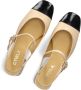 Ctwlk. Elegante Beige Leren Slingback Hakken Beige Dames - Thumbnail 7