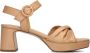 CTWLK Ankara Sandalen Dames Bruin - Thumbnail 3