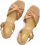 CTWLK Ankara Sandalen Dames Bruin - Thumbnail 6