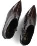 CTWLK Victoria Enkellaarsjes Enkelboots met rits Dames Bruin - Thumbnail 5