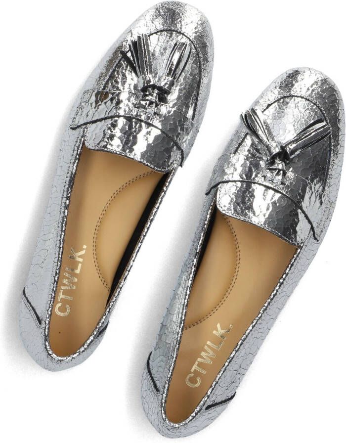 CTWLK Zilveren Loafers Anchy