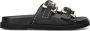 CTWLK Valtea Slippers Dames Zwart - Thumbnail 3